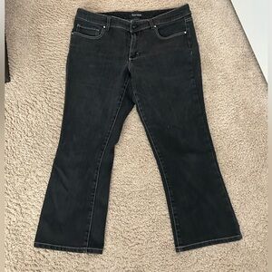 White House Black Market Dark Flare Jeans